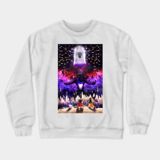 The Final Battle (Kingdom Hearts Poster) (No Trees) Crewneck Sweatshirt